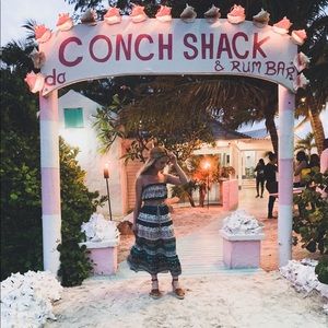 Two piece flowy skirt and top set